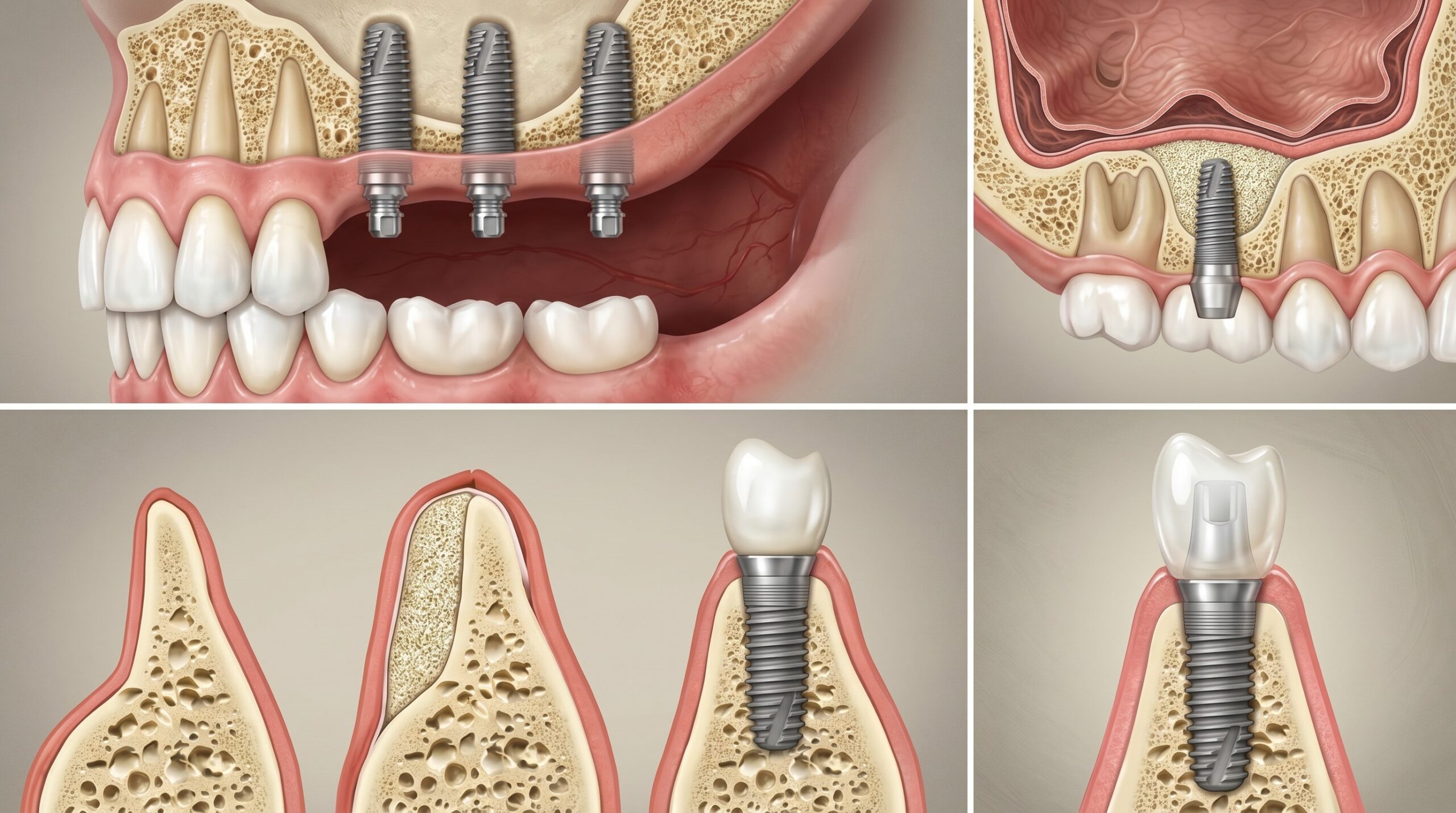 마포 치과 상악동 거상술과 뼈이식 과정